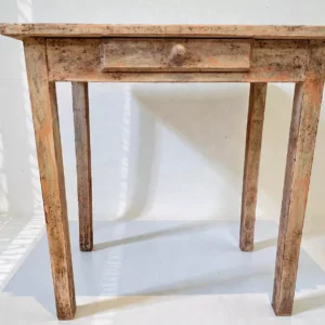 Petit Bureau console patiné beige rosé