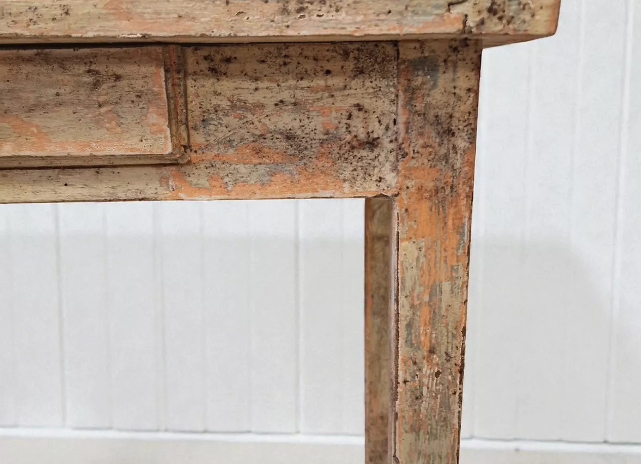Petit Bureau console patiné beige rosé – Image 7